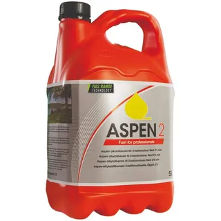 Aspen Alkylatbenzin 2-Takt fertig gemischt - 5 Liter