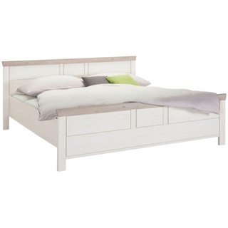 Hom`in Bett, Grau, Weiß, 180x200 cm, in verschiedenen Holzdekoren erhältlich, Größen erhältlich, Schlafzimmer, Betten, Doppelbetten