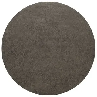 Asa Selection Tischset Vegan Leather Ø 38 cm Polyurethan Mushroom