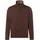 III Fleece-Pullover Braun S