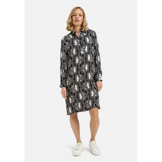 Milano Italy Abendkleid DRESS W COLLAR, HALF PLACKET, 1/1 S 36