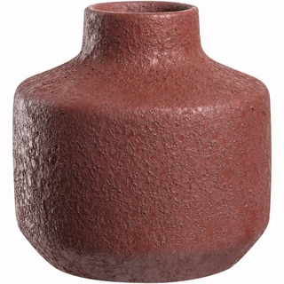 Keramikvase AUTENTICO (DH 18x18 cm) - rot