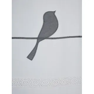 Heine Panneau Stangendurchzug 60 x 60 cm Grau/Weiß 1 St.