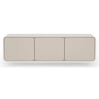 Selsey Lummo TV-Lowboard 156 cm Taupe/Metall