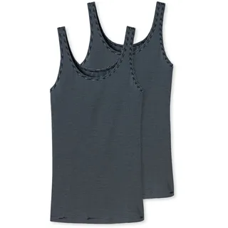 SCHIESSER Modal Essentials Trägertop Blau 36