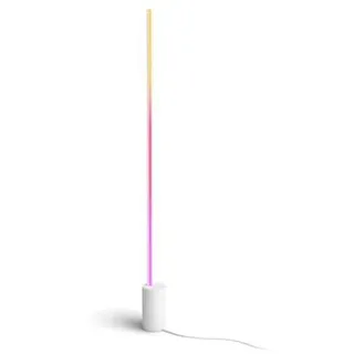 Philips Hue Gradient Signe Stehleuchte weiß 1800lm, 16 Millionen Farben und Farbverläufe, dimmbar, steuerbar via App, kompatibel mit Amazon Alexa (Echo, Echo Dot)