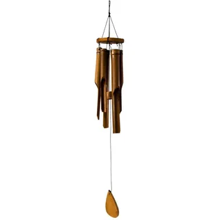 Woru Bambus-Windspiel 30 cm Braun