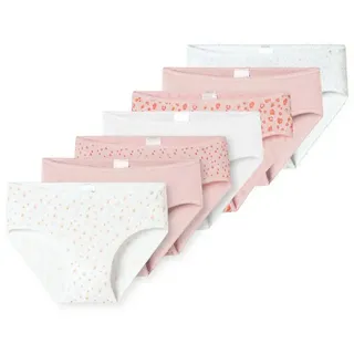 SCHIESSER Slip 7 St. Rosa/Weiß 98