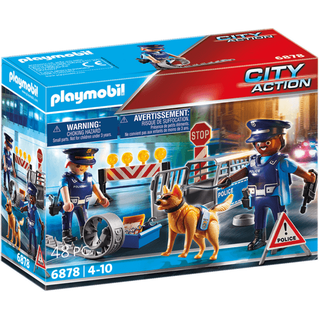 PLAYMOBIL® Polizei-Straßensperre - City Action