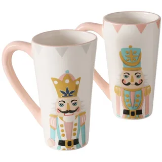 Mambocat Kaffeetasse 0,6 l Mehrfarbig 2 St.