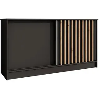 beautysofa Horizon 161 x 85 x 43,5 cm Schwarz / Braun
