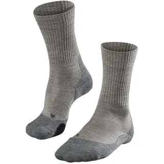 Falke TK2 Explore Wool Wandersocken 1 Paar Beige Kitt Mouline 39-40