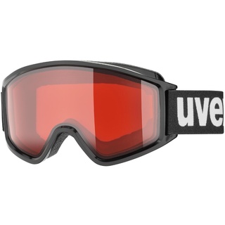 uvex g.gl 3000 LGL Brillenträger Skibrille (2030 black, lasergold lite/rose (S2))