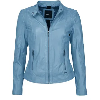 Maze Lederjacke Marcie hellblau XS