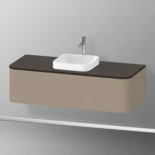 Duravit Waschtischunterschrank 1 Auszug 130 x 55 x 35,4 cm Leinen