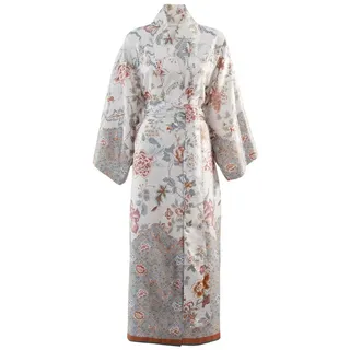 Bassetti Kimono bassetti Kimono, Gürtel, hohe Druckqualität mit beständigen Farben beige L-XL