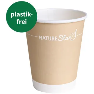 NATUREStar Kaffeebecher 0,15 l Weiß 1000 St.