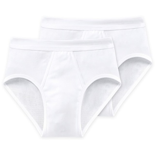 SCHIESSER Feinripp Sport Slip weiß 3XL 2er Pack