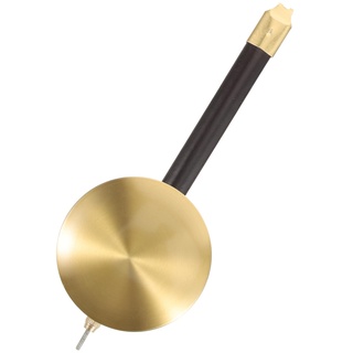 Happyyami Pendeluhr Zum Aufhängen Taktversorgung Goldenes Uhrenpendel Uhr Schwingendes Pendel Mini-uhrpendel Pendel Für Wanduhr Uhrpendelteile Haargummis Metall Mechanisch Ornamente