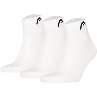 Head Sneakersocken 3er Pack Weiß 43-46