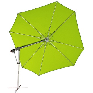 Doppler Sonnenschirm / Ampelschirm "Protect 400 Pendel", inkl. Schutzhülle und Standkreuz,smaragd,Ø 400 cm