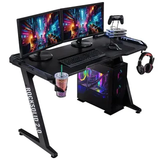Elite ROCKSOLID 2.0 Gamingtisch Schwarz