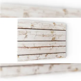 ALLboards Metallische Magnettafel 60 x 40 cm Helles Holz