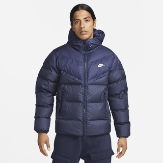 Nike Windrunner PrimaLoft® Storm-FIT-Puffer-Jacke mit Kapuze für Herren - Blau, L