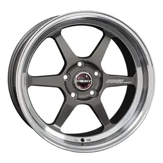 Borbet DB8GT 8,5 x 18 5 x 100 ET30 MB64,1 Grau Poliert