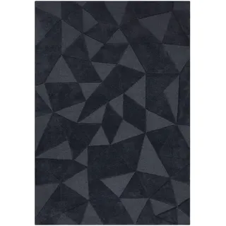 KADIMA DESIGN Wollteppich 160 x 230 cm Anthrazit