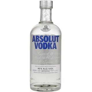 Absolut Vodka 40% vol 1 l