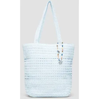 s.Oliver Shopper Tasche Raffia Blue