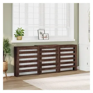 vidaXL Heizkörperverkleidung Eichen-Optik 205x21,5x83,5 cm