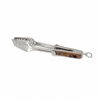 Petromax Grillzange 29 bis 37 cm Edelstahl silber