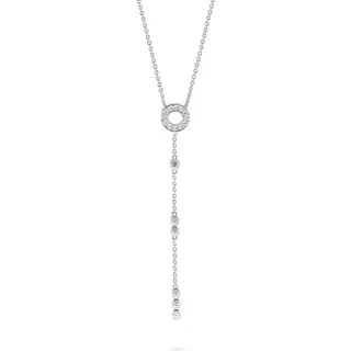 JETTE Silberkette JETTE Damen-Kette 925er Silber, recycelt Zirkonia, COSMOPOLITAN silberfarben