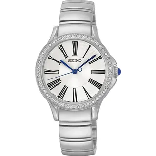 Seiko 7N01 SRZ441P1 Damenarmbanduhr Mit Kristallsteinen