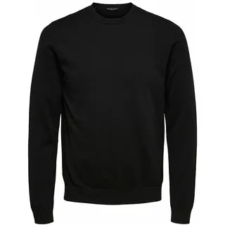 Selected Homme Male Pullover mit Rundhalsausschnitt Langarm | crewneck jumper - XXL