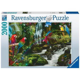 Ravensburger Puzzle »Ravensburger Puzzle - Bunte Papageien im Dschungel - 2000 Teile«, Puzzleteile