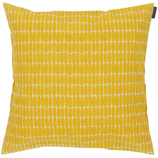 Marimekko - Alku Kissenbezug, 40 x 40 cm, linen / spring yellow