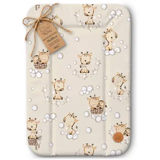 Totsy Baby Wickelauflage Wickelunterlage abwaschbar und wasserdicht - Wickelmatte zum Auflegen gelb 70 cm