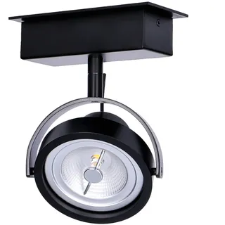 Steinhauer 1450ZW LED-Strahler Mexlite schwarz Dimmbar
