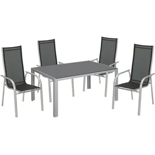 Trendline New York Set 5-tlg. silber/schwarz