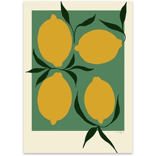 The Poster Club - Green Lemon von Anna Mörner, 30 x 40 cm