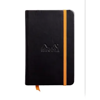 Rhodia Notizbuch Rhodiarama A6 liniert Schwarz