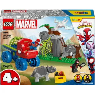 LEGO Marvel Super Heroes Spielset - Spideys Team auf Rettungsmission im Dino-Truck 11199