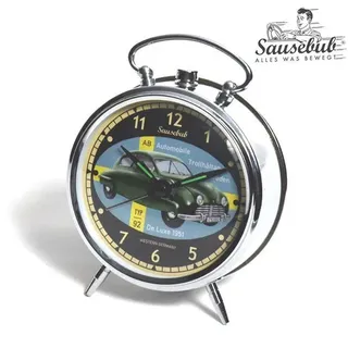 Mechanischer Wecker Werbewecker Retro Design für alle Fans von Saab 92 Oldtimer