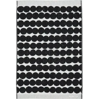 Marimekko Räsymatto Handtuch 50 x 70 cm schwarz/weiß