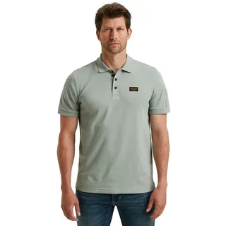 PME LEGEND Poloshirt SHORT SLEEVE POLO AMERICAN CLASSIC (1-tlg) mit Stretch grau XXXL (58)
