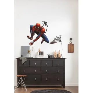 KOMAR Wandtattoo - Marvel Spider-Man Camera - Größe 50 x 70 cm - Wandsticker, Kinderzimmer, Wandaufkleber