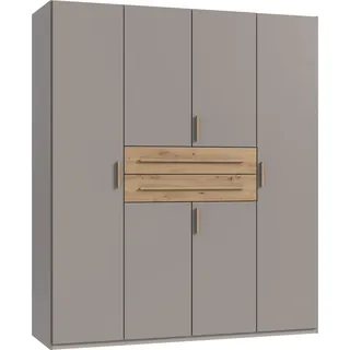 WIMEX Drehtürenschrank Digit 180 x 208 x 58 cm Grau